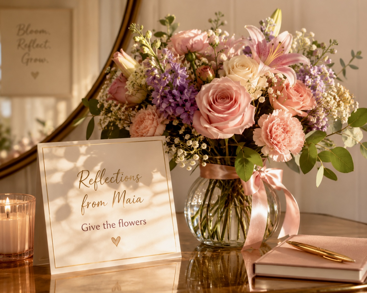 Give the Flowers Now